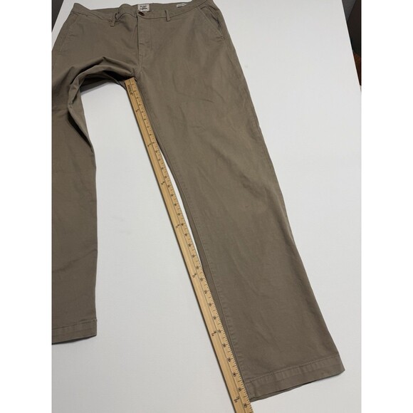 Flint and Tinder Chino Pants Mens 36x32 Gray Straight Fit Preppy Huckberry * - Picture 11 of 12